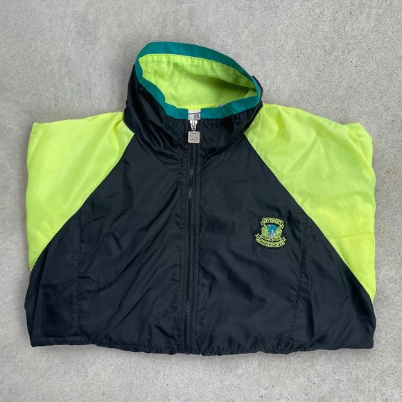 Givenchy Activewear 100% Nylon Windbreaker Full Zip Jacket - size L - Picture 8 of 8